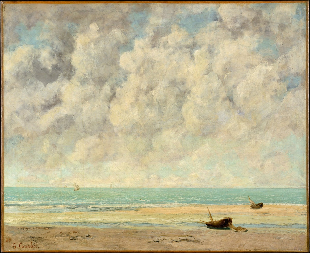 The Calm Sea, 1869, Gustave Courbet