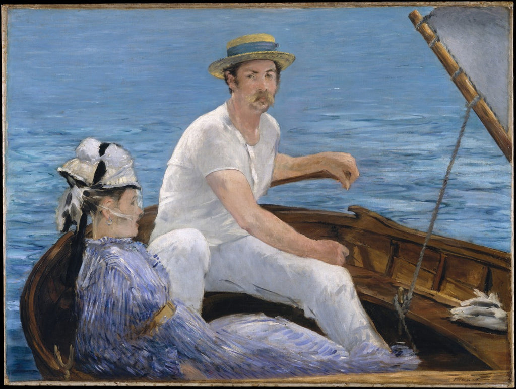 Boating 1874, Edouard Manet
