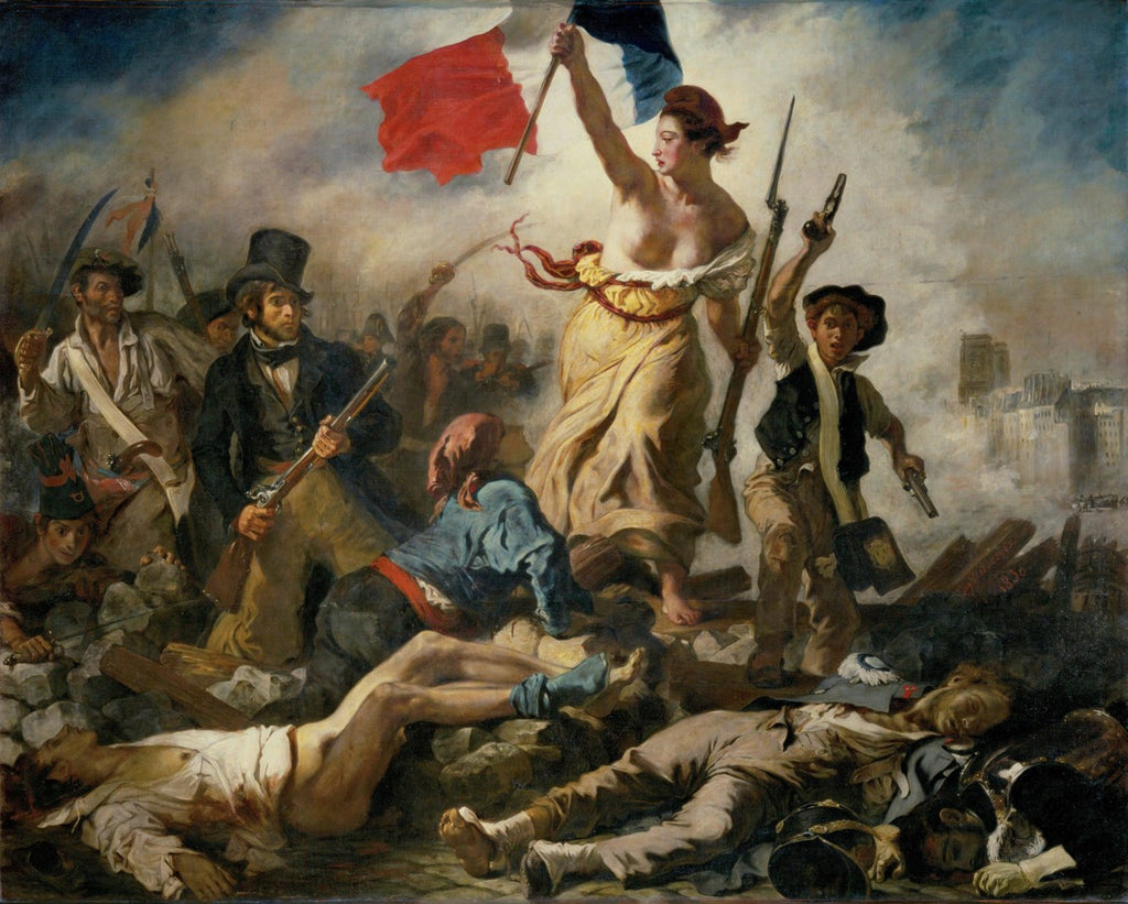 July 28. Liberty Leading the People (July 28, 1830), Eugène Delacroix