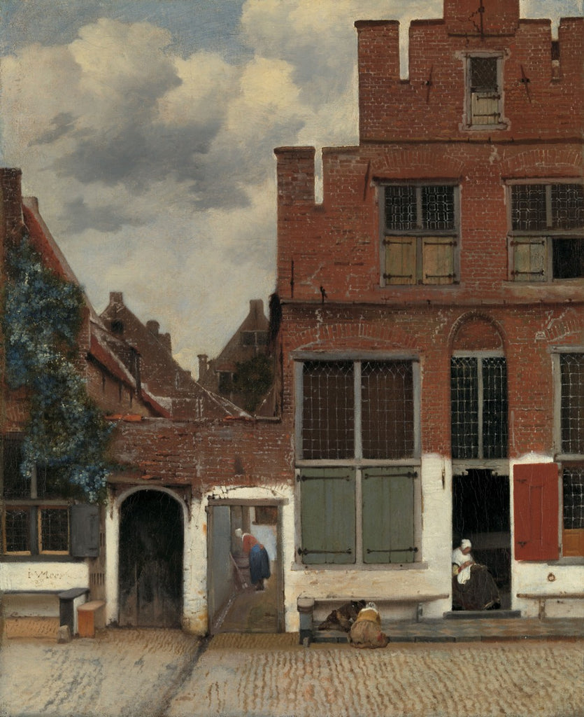 View of Houses in Delft, Known as ‘The Little Street’, Johannes Vermeer, c. 1658